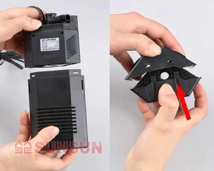 Фільтр "Sun-Sun" кутовий JP-094 7вт, 650л/ч SunSun