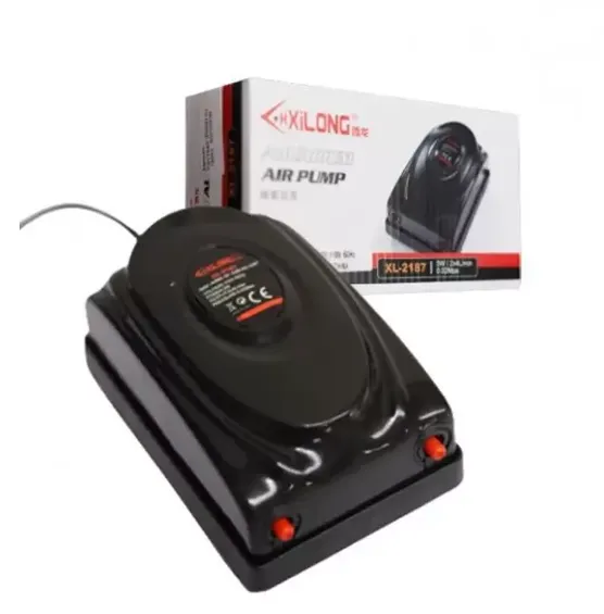 Компресор, двоканал. XL-2187, 2вих. 5W 2*4L/min