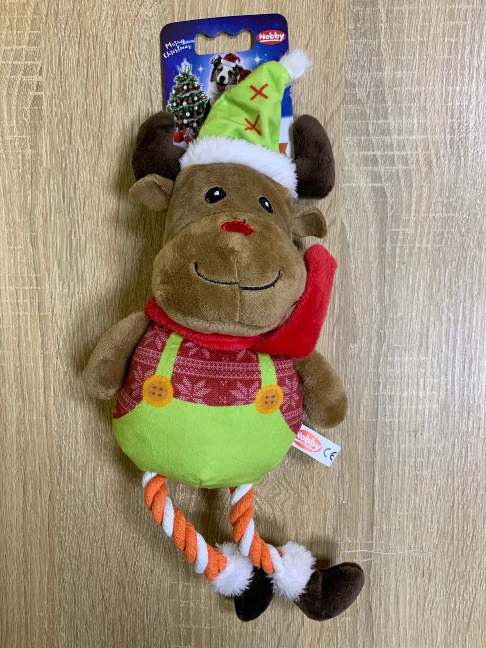 65630 Іграшка для собак Різдвяний Ельф - Олень Xmas 32см