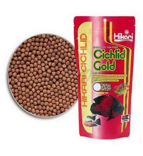 Hikari Cichlid Gold Medium Pellet 250g 04328