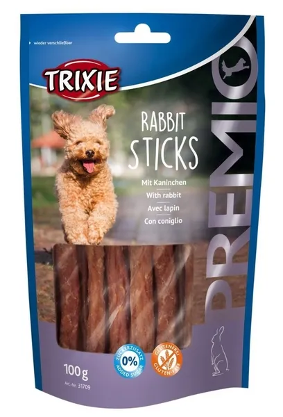 31709 Ласощі для собак Trixie Premio Rabbit Sticks кролик 100г