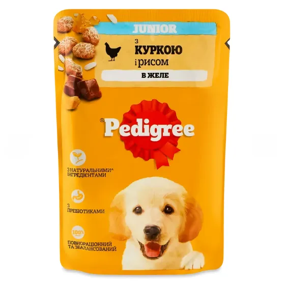 Педігрі для цуц Курка в желе 100г