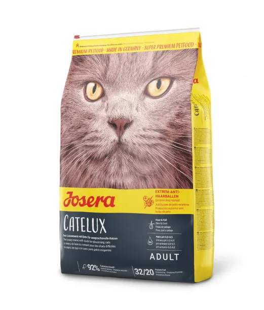 JOSERA Catelux (Кателюкс) качка вивід шерсті 0.400 кг