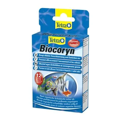 Тetra Biocoryn 12 кап для розкладання ограніки на 600л