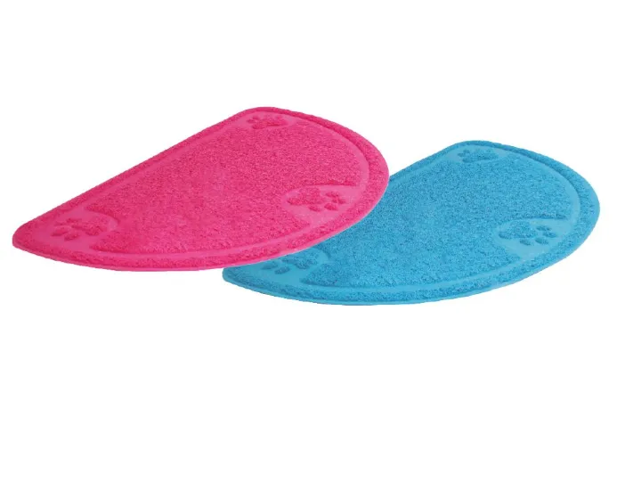 Килимок під туалет для котів CROCI 60*36см (синій або рожевий) C6020939