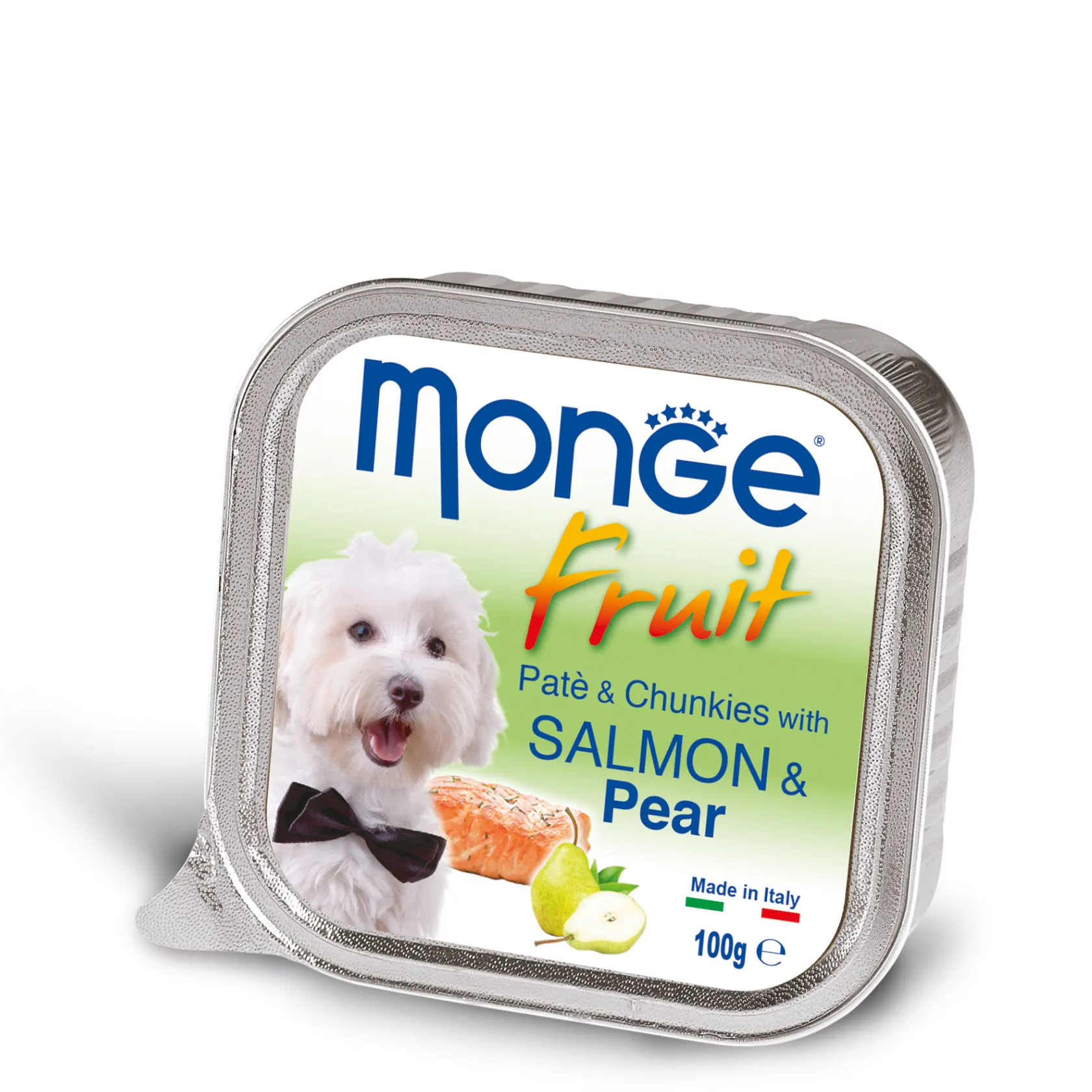Корм для собак MONGE Fruit Salmon/Pear лосось/груша 100г