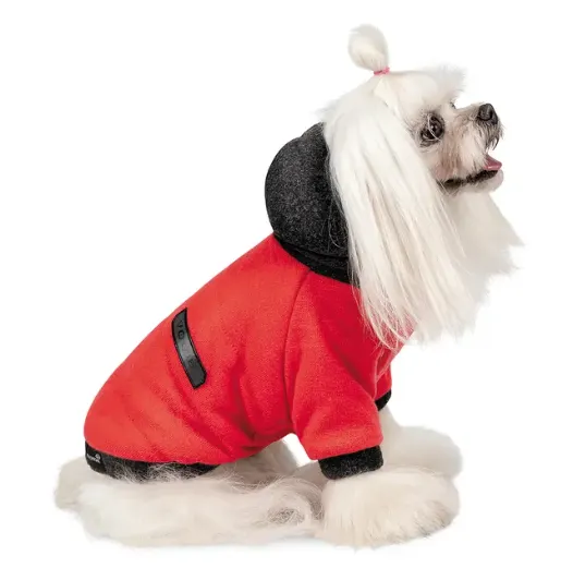 Толстовка Pet Fashion HOLIDAY S для собак Червоний з чорним