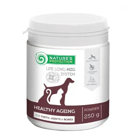 Кормова добавка Nature's Protection Healthy Ageing для суглобів та кісток собак та котів 63288