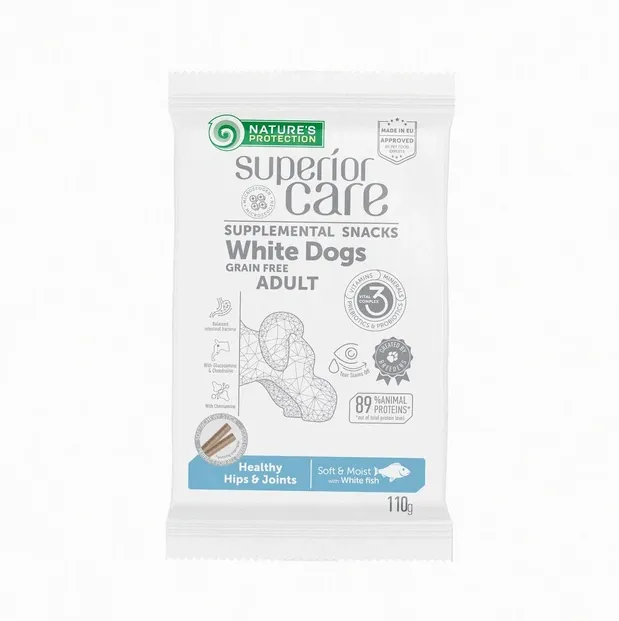 47200 NP SC White Dogs Healthy Hips&Joints Grain Free White Fish Здорові суглоби, риба 110г