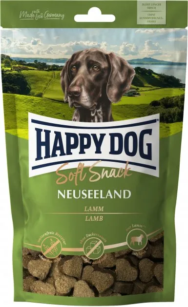 60684 Happy Dog Soft Snack Nauseeland 100g м'які закуски для собак дрібних порід з ягням і рисом