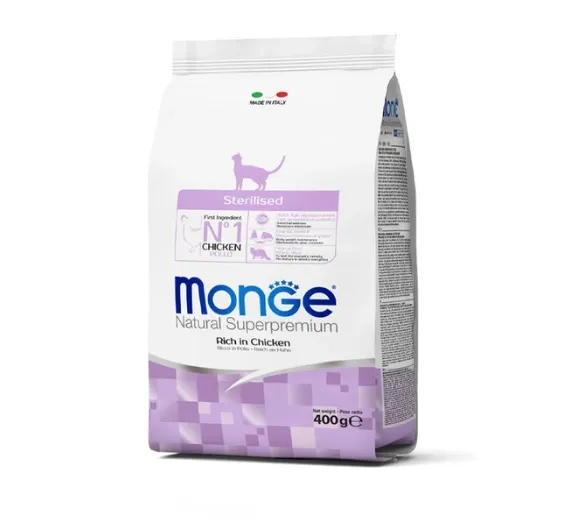 Корм для котів MONGE Cat Sterilised курка 400г