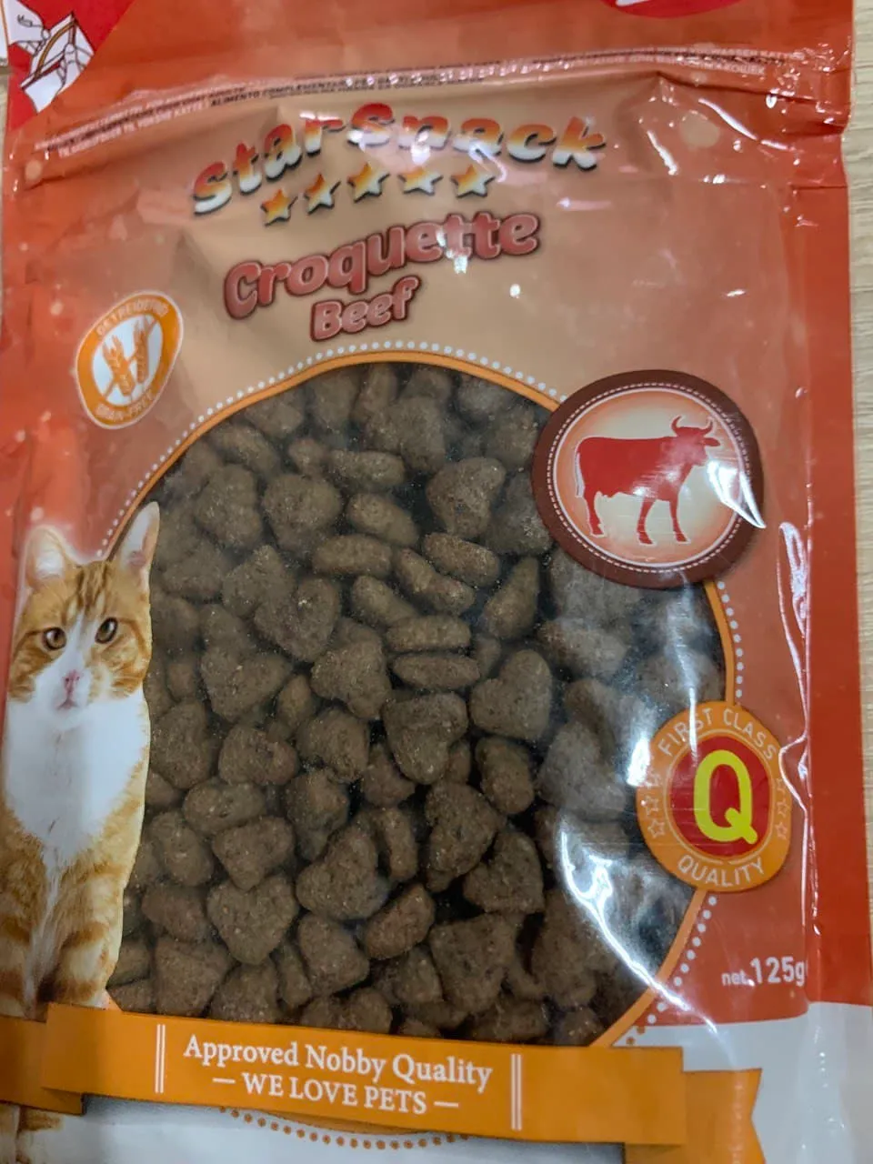 50677 Ласощі для котів Croquette Beef (Яловичина) без глютену 125г