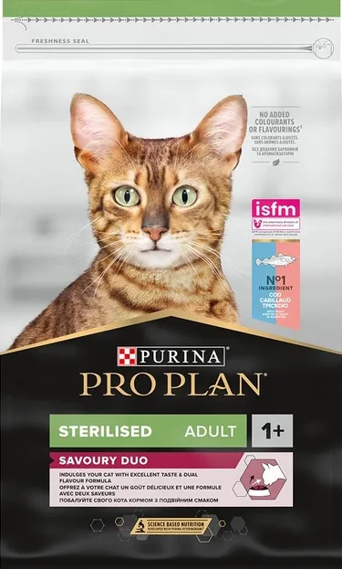 ProPlan Sterilised з тріскою та фореллю для стерилізованих 1кг