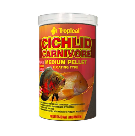 Cichlid Carnivore Medium Pellet 1000ml 360g