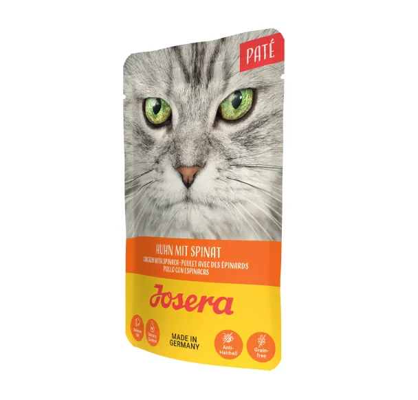Josera вологий корм паштет з куркою та шпинатом 85г