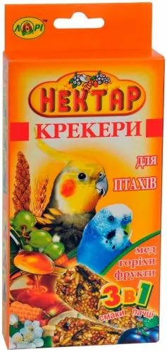 Нектар Крекер для птахів 3в1, 3х70 г
