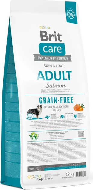 Brit Care GF Adult All Breed Salmon Лосось (для собак до 25кг) 1кг