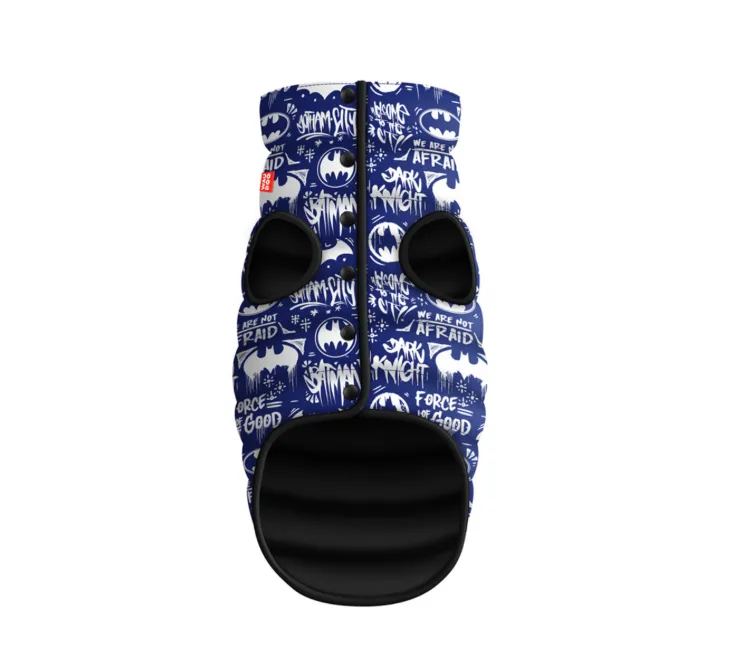 0930-4001 Курточка для собак WAUDOG Clothes Batman XS 30 блакитно біла