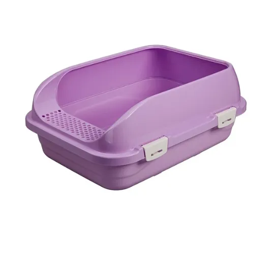 Туалет під наповнювач AnimAll фіолетовий з лопаткою CNR-127 58*42*24см