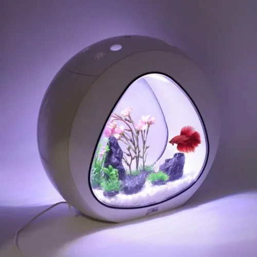 SunSun Акваріум "XYA-01" 4л, led-3вт, HJ-111/2вт, білий