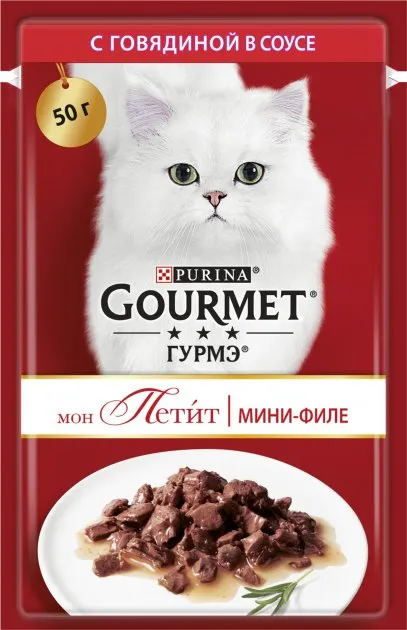 Gourmet Mon Petit 50г Яловичина