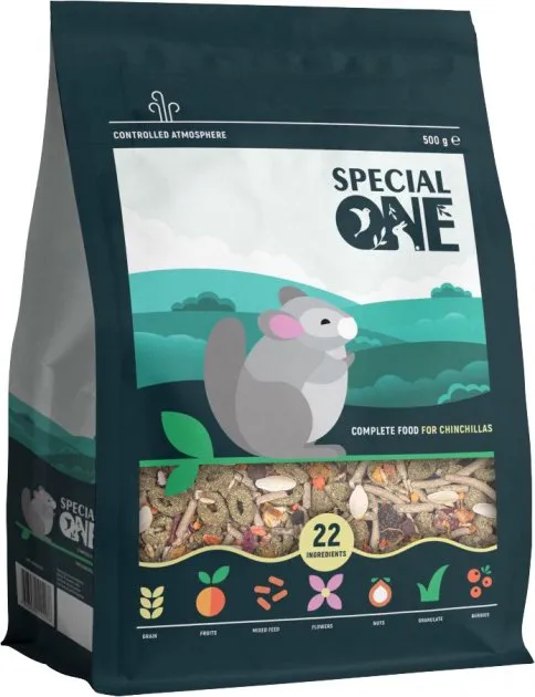 Корм SPECIAL ONE для шиншил 500г