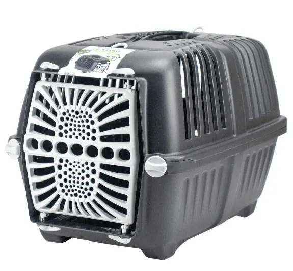 Переноска ECO Pratiko 1 plast до 12кг 48*31.5*33см колір в асорт.