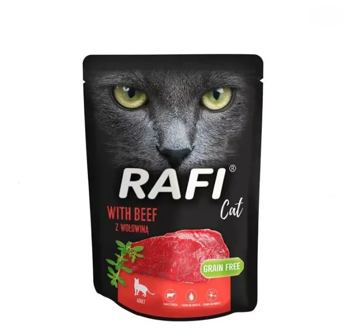 Rafi для котів пауч з яловичиною 300г