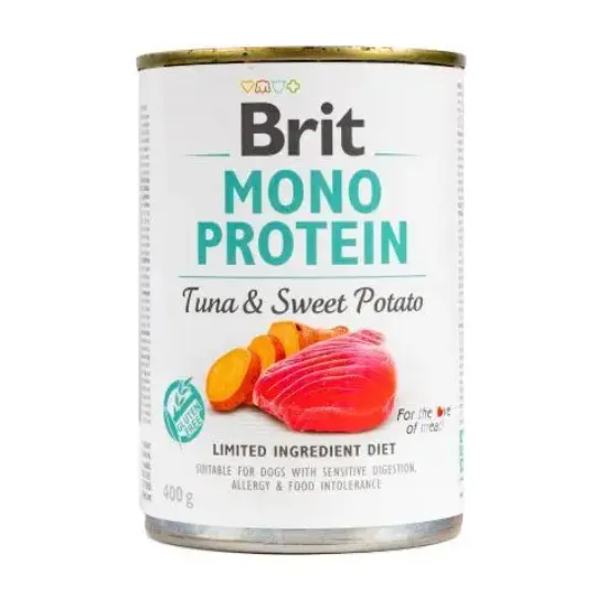 Brit Mono Protein Dog 400g тунець та батат