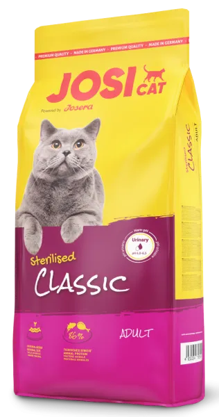 JosiCat Sterilised Classic (Стерелайзд Клессік) для стерелізованих/кастрованих котів 1кг
