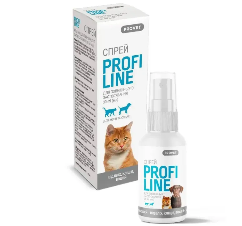 Спрей Profi Line ProVET для котів і собак 30мл