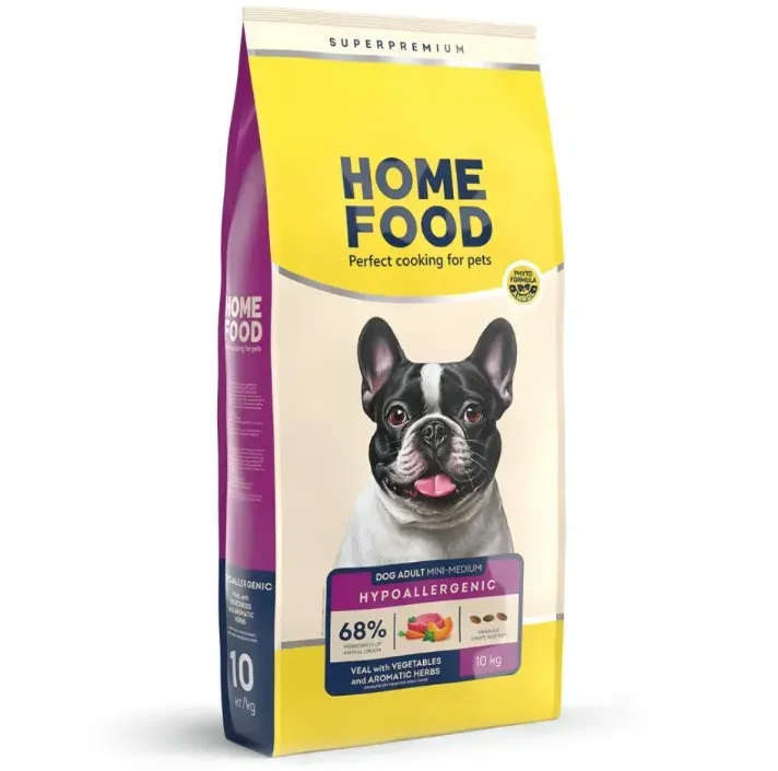 Home Food для собак Adult Mini/Medium Телятина з Овочами (гіпоалергенний) 1кг