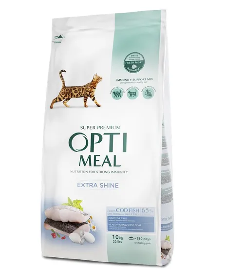 Optimeal для котів з тріскою 1кг