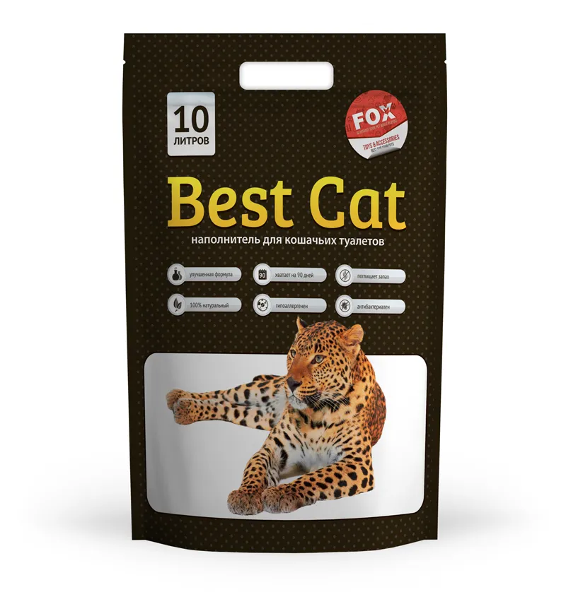 Best Cat Силікагелевий гігієнічний наповнювач, 10 л