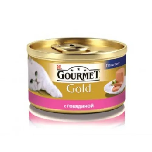 Gourmet Gold паштет жб. (яловичина), 85 г