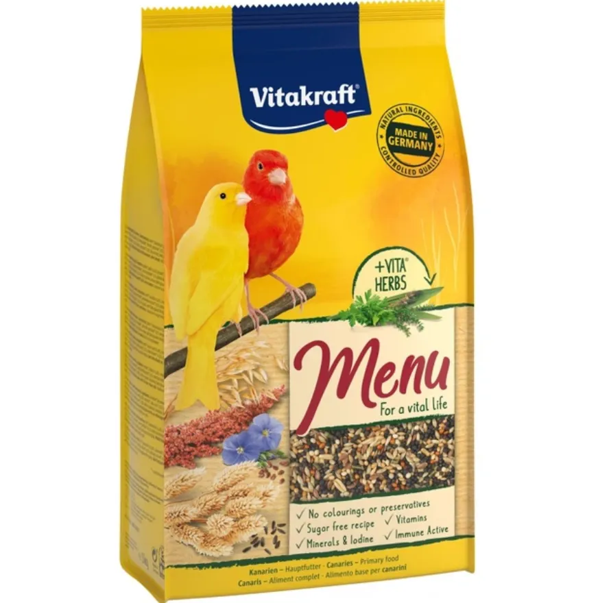 Корм Vitakraft преміум меню для канарок 1кг 21450