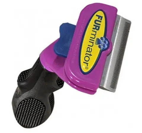 FURminator М 66*5мм з кнопкою для кот коротк.шерсть колір в асорт.