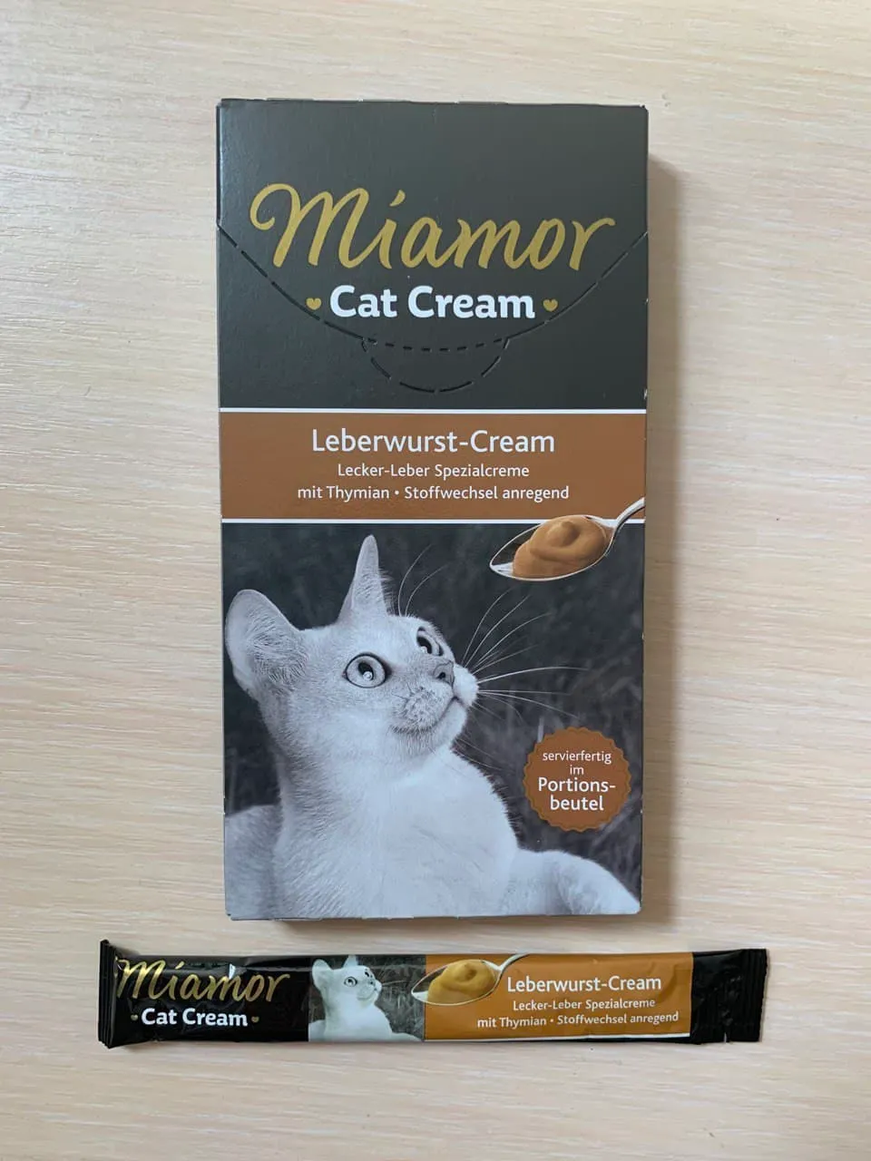 743039 Печінкова паста-крем для котів Miamor Leberwurst-Cream
