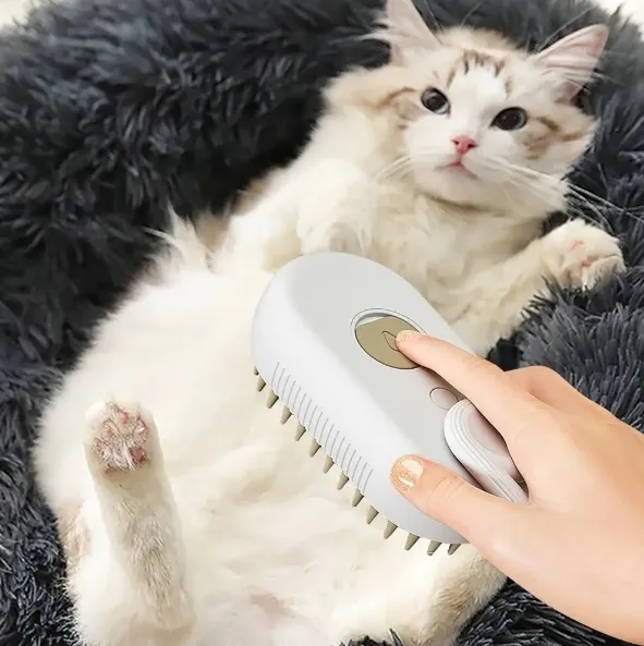 Парова щітка для тварин Electric Spray Handle Massage Brush з USB