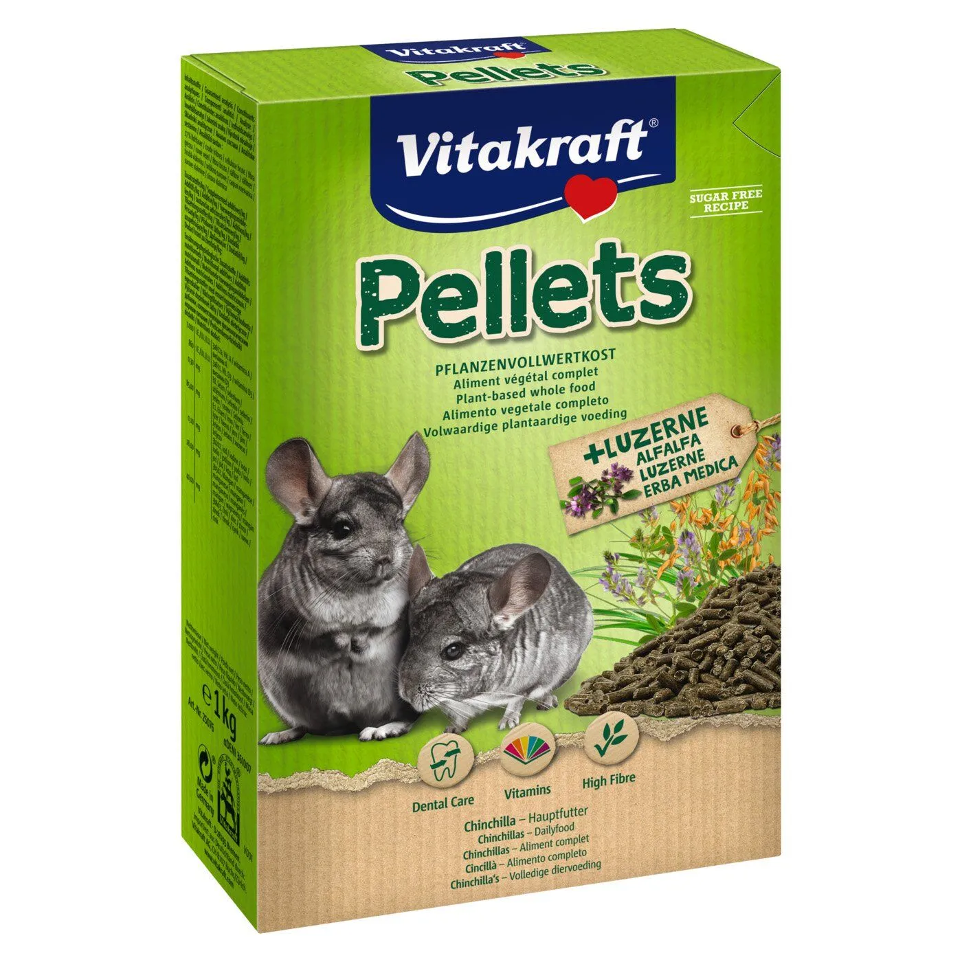 Vitakraft Pellets для шиншил, 1 кг	