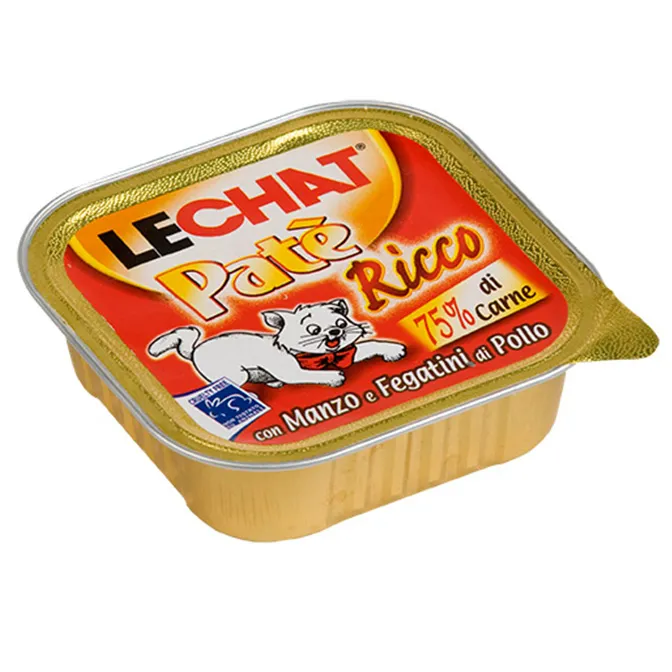 LECHAT RICCO BEEF/CHICKEN LIVER GR. яловичина курка та печінка 100г