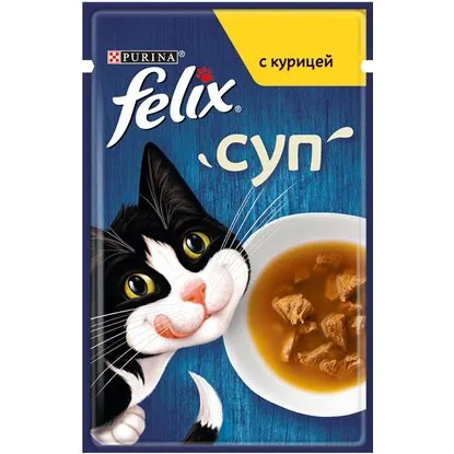 Felix Soup (Фелікс суп) Курка. Конс/кот 48г