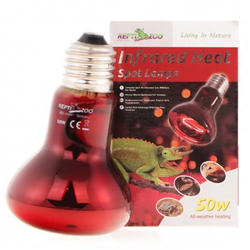 Інфрачервона нагрівальна лампа Repti-Zoo Infrared Heat 50W R63050