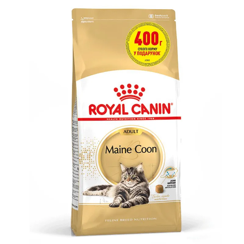 Royal Canin, Maine Coon Adult 1.6+400кг