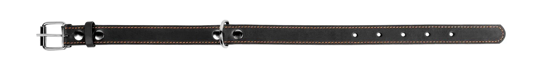 02731 Нашийник "CoLLaR" одинарний (шир.35мм, довж.47-62см) чорний