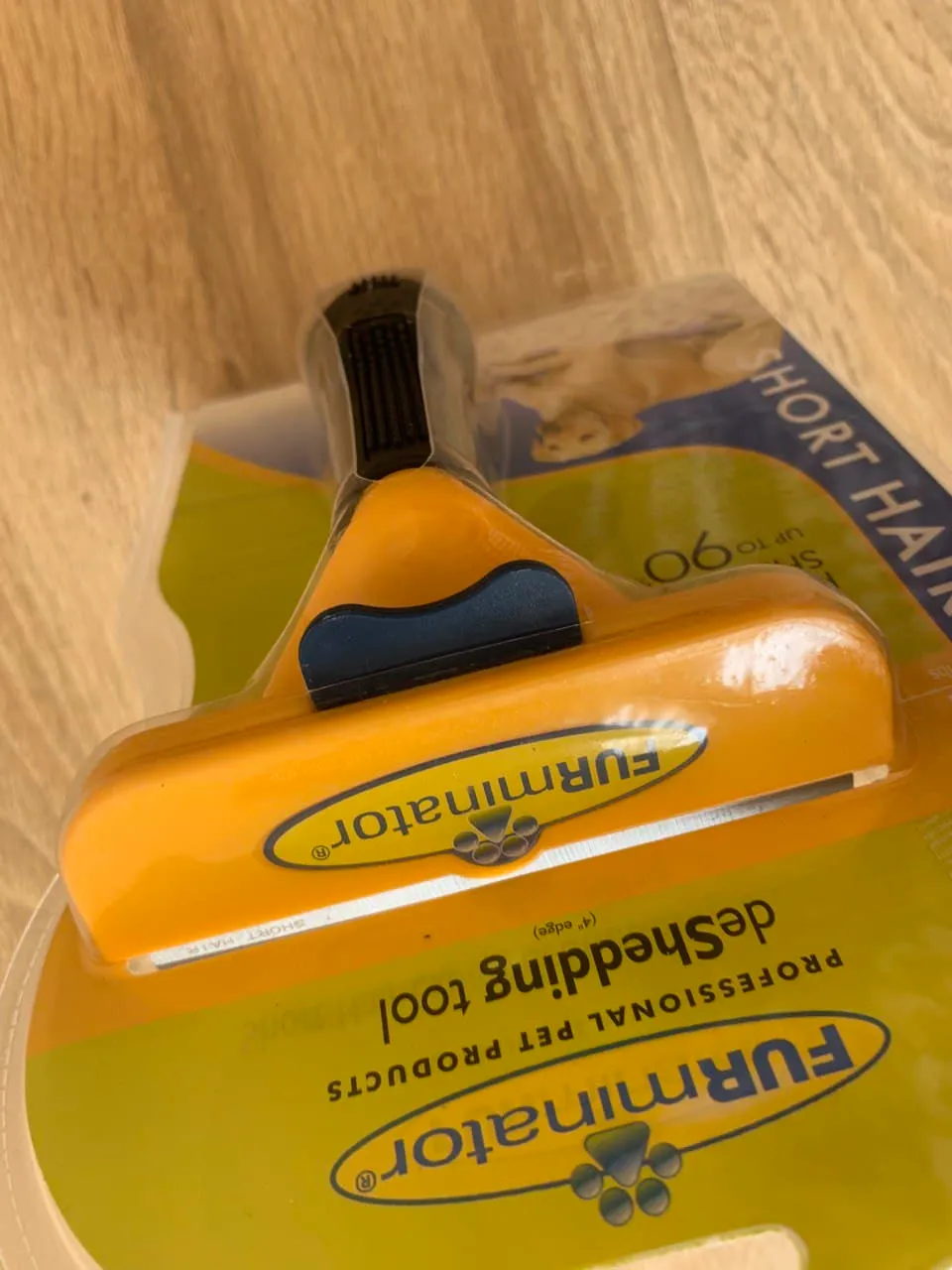 FURminator 100*5mm DeShedding Tool з кнопкою, для собак та котів