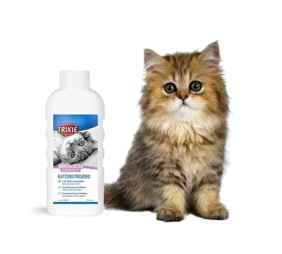 42406 Дезодорант Fresh&Easy для котячого туалету (дитяча пудра) 750г 