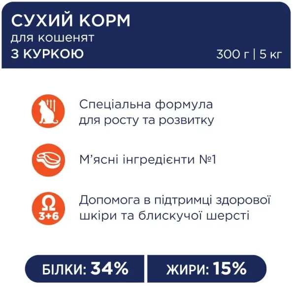 К4Л для кошенят курка 1кг