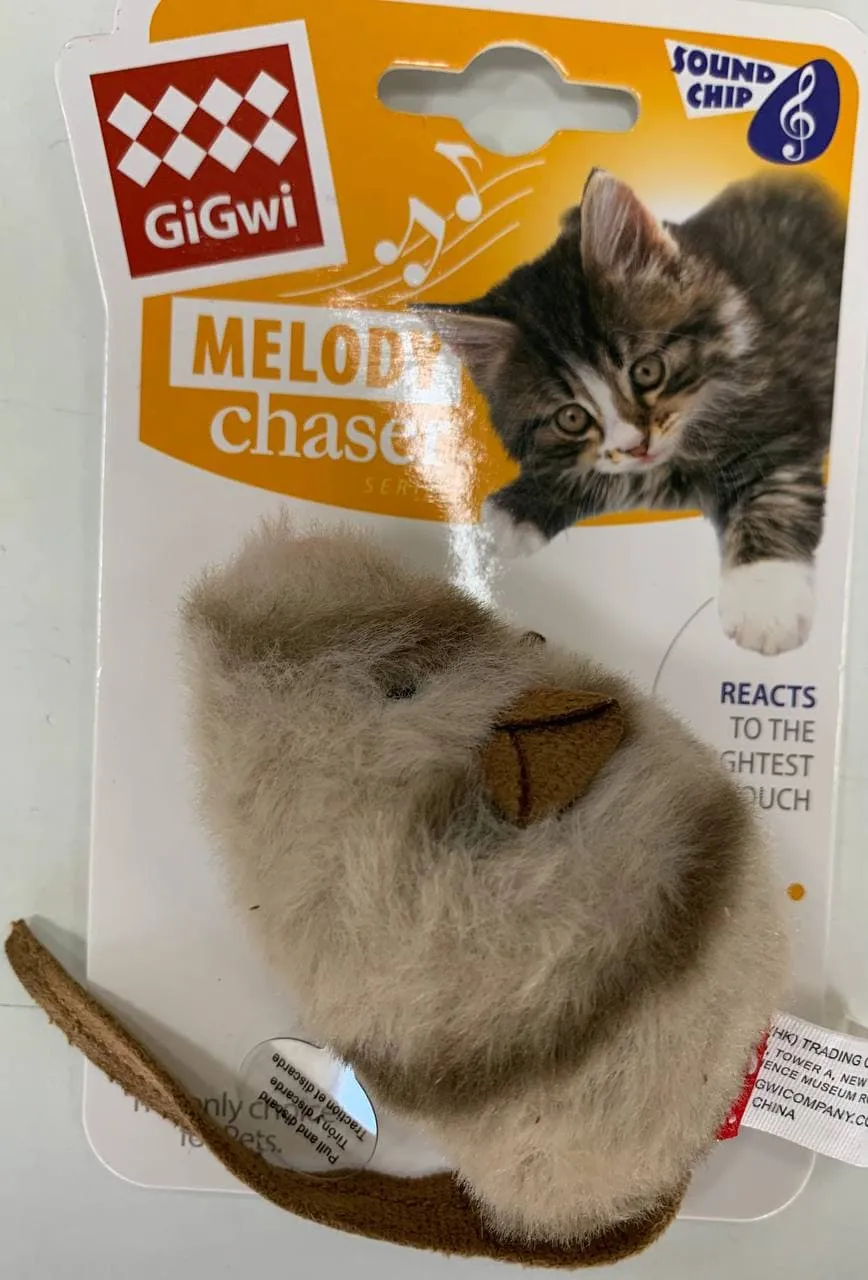 7016 Іграшка для котів Мишка зі звуковим чіпом