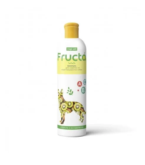 9010 Magic Pet Fruit Line Шампунь ківі для коротко та жорсткошерстних собак, 220мл